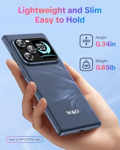 Testing the W & O Unlocked Phones with 6.67" FHD+ Curved Display over two weeks