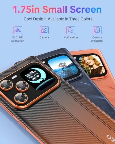 Close look at the W & O Unlocked Phones with 6.67" FHD+ Curved Display build quality