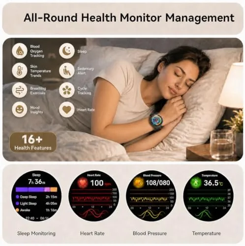 The Smartwatch for Men, Bluetooth Calling, 1.43" AMOLED Display, 10-Day Battery in real use