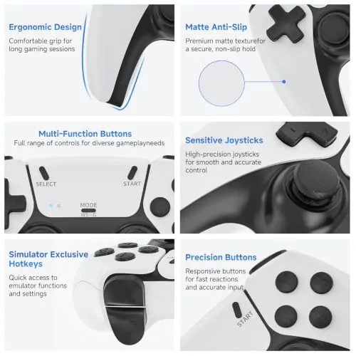 Two player gameplay with both wireless controllers in action