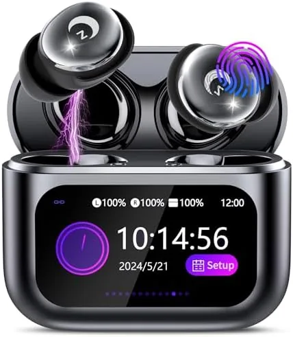 2026 Sleep Earbuds Bluetooth 5.4 in Ear Smart Touch Screen Ear Buds, 48H Playtime Review: Tested and Rated