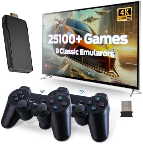 Wireless Retro Game Console Review: 25,100 Games in a Plug and Play Box