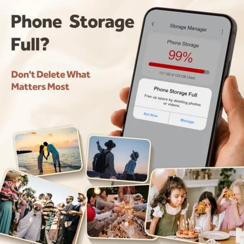 Close look at the Photo Stick,512GB Flash Drive for Phone Photo Storage | Live build quality