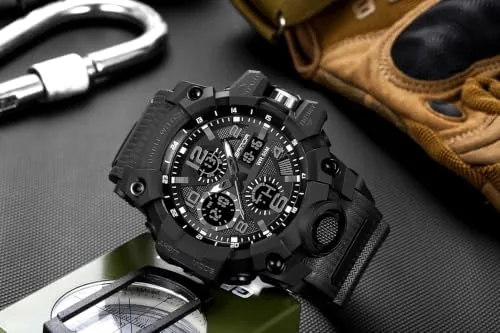 Testing the Waterproof Sports Watches for Men with Night Light, Dual Display over two weeks