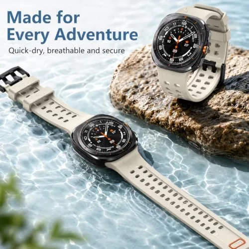 The Sport Band Compatible with Samsung Galaxy Watch Ultra 9/8/7 Bands in real use