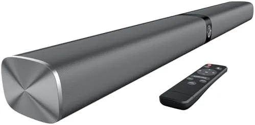 Overview of the Sound Bar for Smart TV, 80W Soundbar with Bluetooth/ARC/Opt/AUX Connect