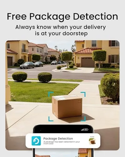The youkey Wired Doorbell Camera No Subscription, 2K Dual‑cam Video Doorbell in real use