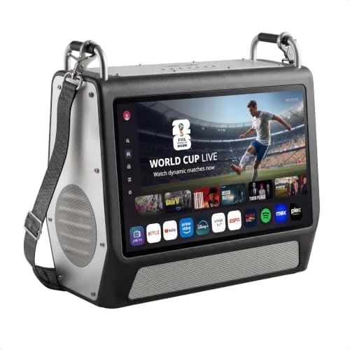 Portable TV 15.6 Inch 1080P Smart TV with 60W Speakers, Built-in 12+ Hrs Battery Review: Tested and Rated