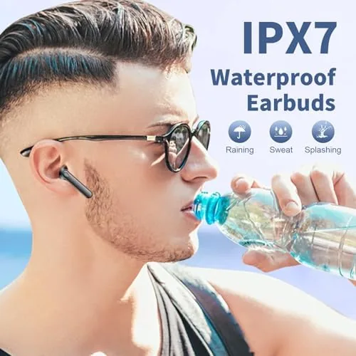 Testing the Wireless Earbuds Bluetooth 5.4 Headphones IPX7 Waterproof Earbuds | 48H over two weeks