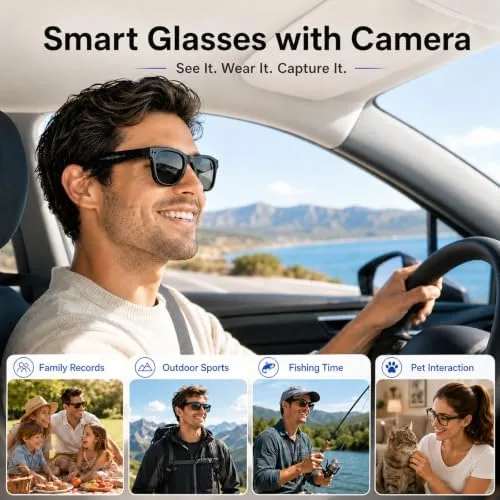 glasses charging with the included magnetic cable