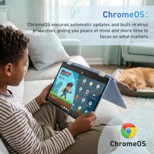 The HP 2-in-1 14" Touchscreen Chromebook Laptop, 4GB RAM, 64GB SSD compared in context