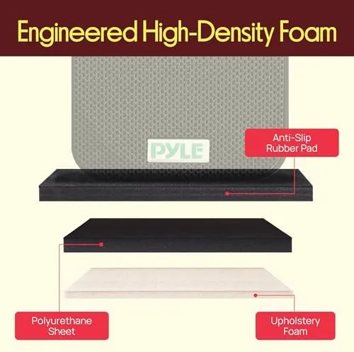 The Sound Dampening Speaker Riser Foam - 15" x 15" Audio compared in context