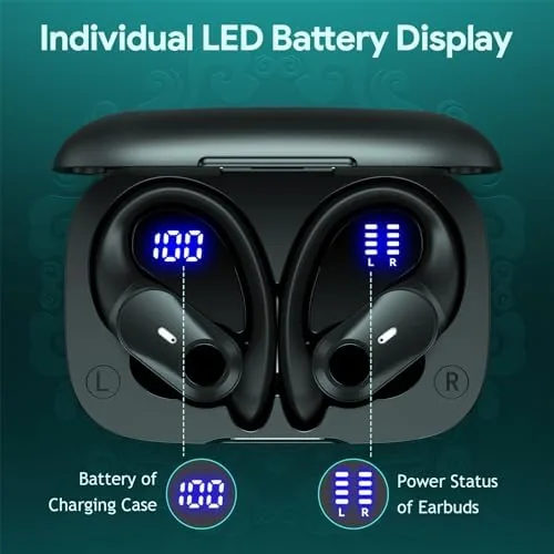 The Active Noise Cancelling Ear Buds Wireless Earbuds 80H Playtime Bluetooth compared in context