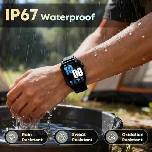 The Smart Watch for Men, 120+ Sports Modes Smartwatch with 1.83" in real use