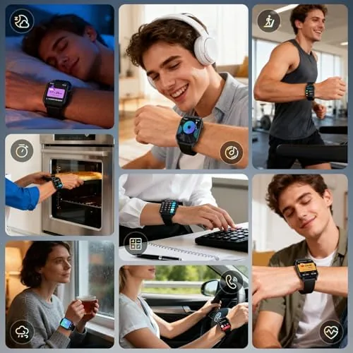 Testing the Smart Watch for Men, 120+ Sports Modes Smartwatch with 1.83" over two weeks