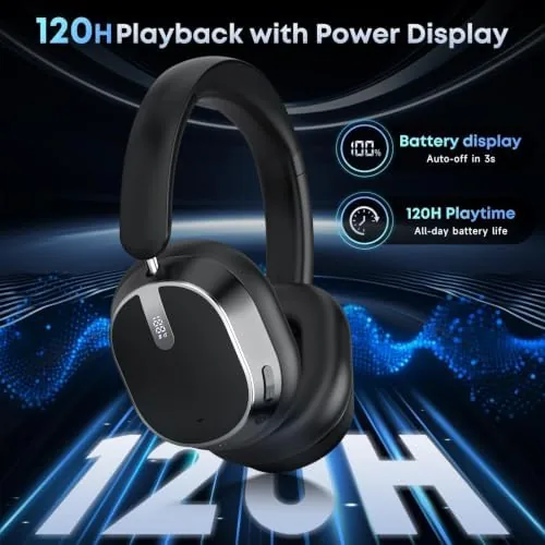 The Hybrid Active Noise Cancelling Bluetooth Headphones Wireless Headphones | Over in real use