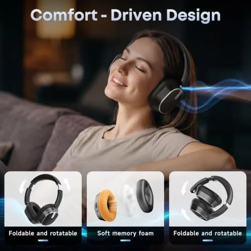 Testing the Hybrid Active Noise Cancelling Bluetooth Headphones Wireless Headphones | Over over two weeks