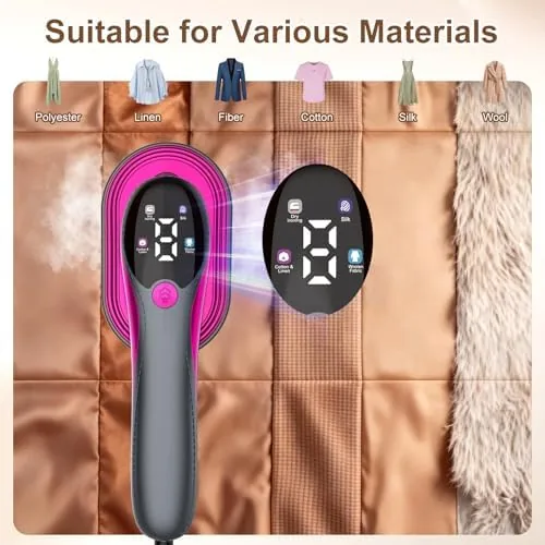Another view of the KOKABI Travel Steamer for Clothes, Portable 2 in 1 Dry