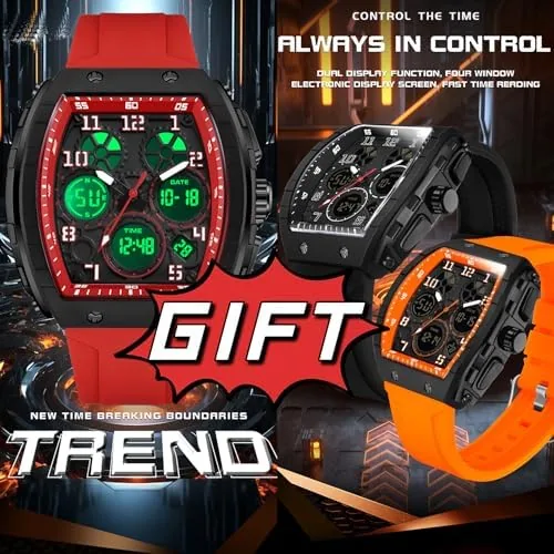 Testing the findtime Watches for Men Relojes para Hombres Wristwatch with Digital over two weeks