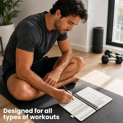 Testing the Prazoli 7-in-1 Workout Journal for Men, All-in-One Fitness Journal & over two weeks