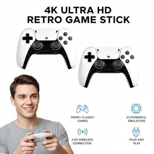 A close view of the wireless controller showing the classic button layout and D-pad