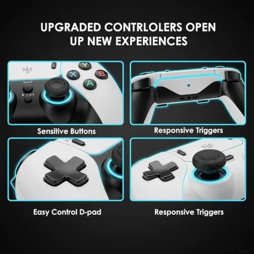 The Retro Game Console packed into a travel bag with the controllers ready for a trip