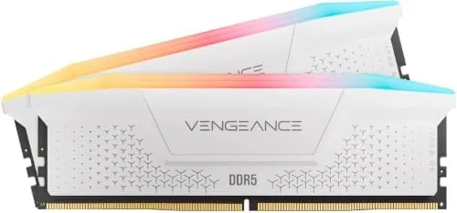 Corsair Vengeance RGB RS DDR5 kit in white