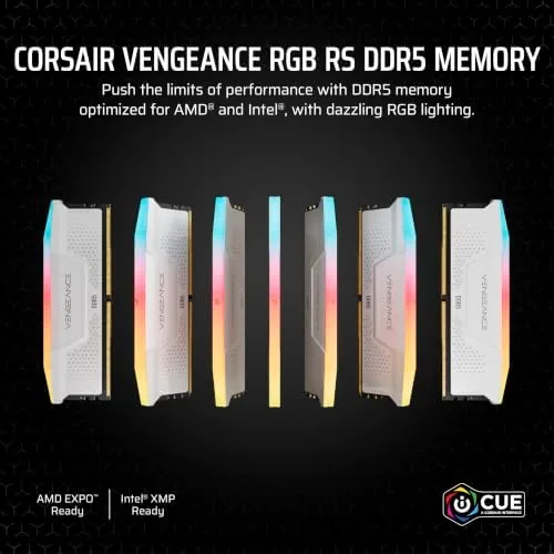 DDR5 modules installed in motherboard DIMM slots