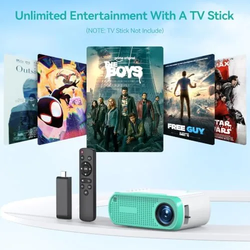 Close look at the Mini Movie Projector with Wired Screen Mirroring, Support HDMI USB build quality
