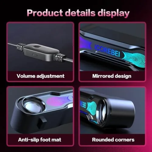 Testing the Computer Speakers for Desktop PC, Bluetooth Soundbar with Deep Bass over two weeks