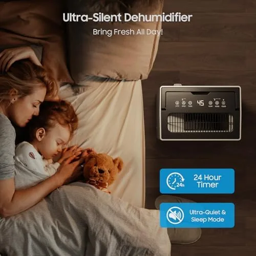 Testing the 4500 Sq.ft Energy Star Dehumidifier for Home Basement, 52 Pints over two weeks