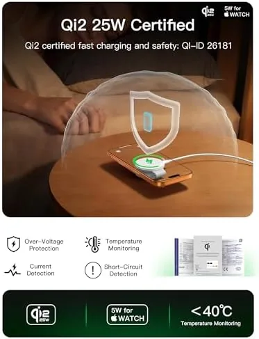 Testing the 2 in 1 Magnetic Wireless Charger, Qi2 25W Fast Charging over two weeks