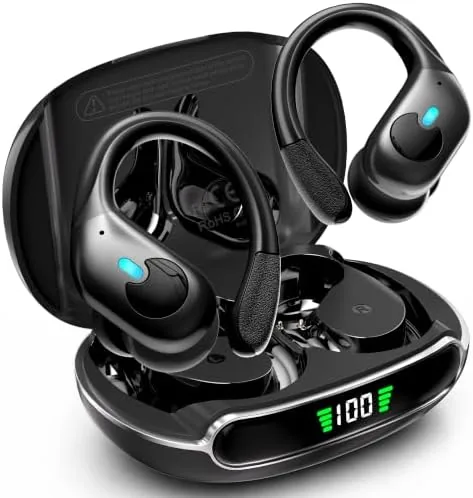 Active Noise Cancelling Ear Buds Wireless Earbuds 90H Playtime Bluetooth Headphones Stereo Bass Over-Ear Review: Tested and Rated