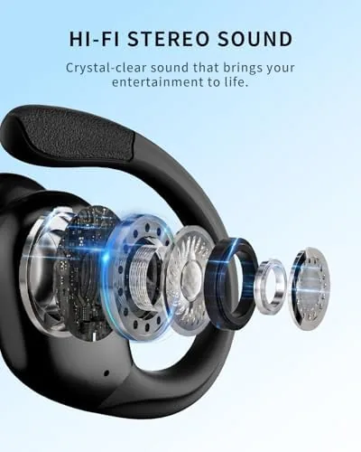 Another view of the Active Noise Cancelling Ear Buds Wireless Earbuds 90H Playtime Bluetooth