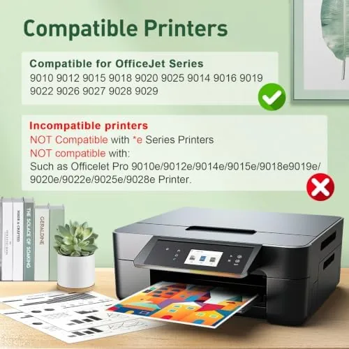 Close look at the KINGWAY 962xl Ink Cartridges Replacement for HP 962 962XL Printer build quality