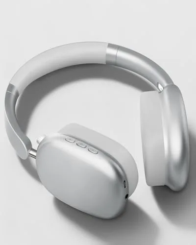 Close look at the Wentronic Y01 Wireless Noise Canceling Headphones Bluetooth 5.3 Over Ear build quality