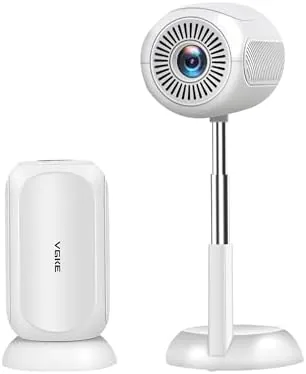 【3D TOF Auto Focus & Built-in Android apps】VGKE Mini Projector with WiFi 6 and Review: Tested and Rated
