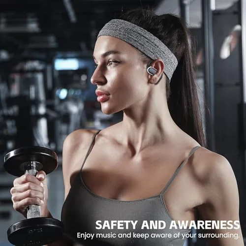 The Open Ear Wireless Earbuds Bluetooth Headphones, 80H Playtime Stereo Ear compared in context