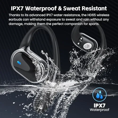 Testing the Open Ear Wireless Earbuds Bluetooth Headphones, 80H Playtime Stereo Ear over two weeks