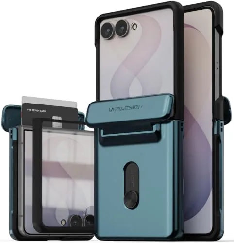 VRS DESIGN Modern GO for Samsung Galaxy Z Flip 8 Case (2026) [Slide Card Review: Tested and Rated