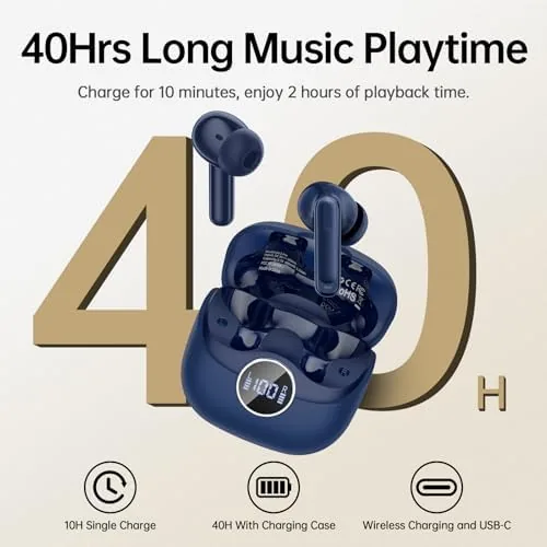 The xinwld Adaptive Hybrid Active Noise Canceling 2026 Wireless Earbuds, 6 in real use
