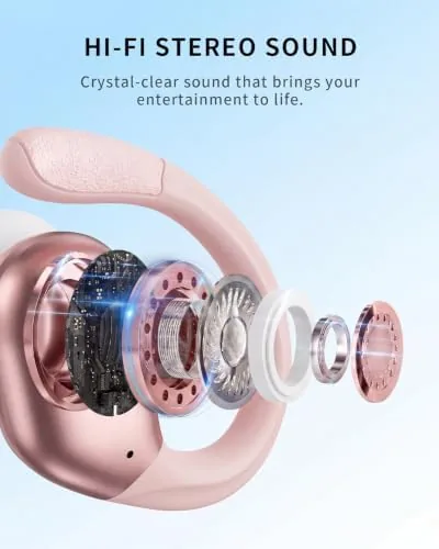 Another view of the Active Noise Cancelling Ear Buds Wireless Earbuds 90H Playtime Bluetooth
