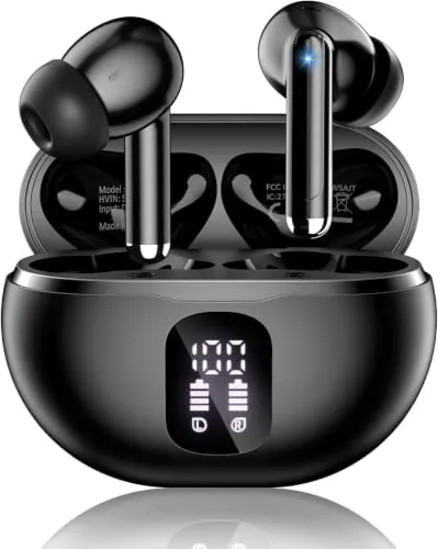 Overview of the Wireless Earbuds, Bluetooth 5.4 Ear Buds Bass Stereo, Headphones with