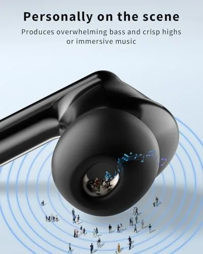 The Wireless Earbuds, Bluetooth 5.4 Ear Buds Bass Stereo, Headphones with compared in context