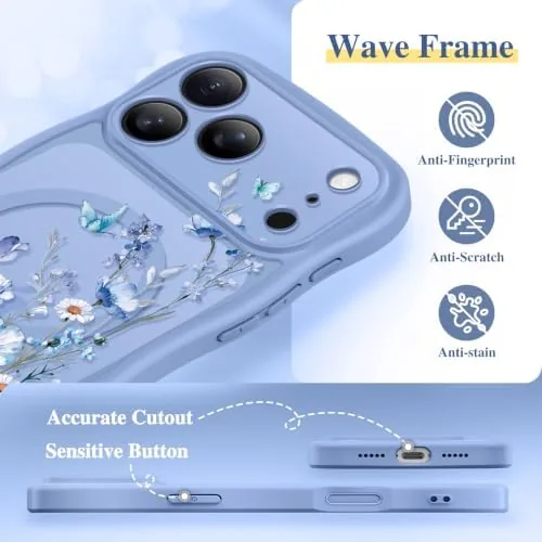 The GVIEWIN for iPhone 17 Pro Case Compatible with MagSafe Curly compared in context