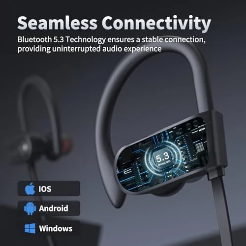 The JOYWISE Bluetooth Headphones, Wireless Earbuds Bluetooth 5.3 Headphones with 16Hrs compared in context