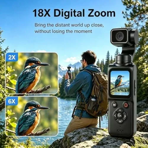 Testing the REEDTOCK 4K Pocket Vlogging Camera with AI Face Tracking WiFi over two weeks
