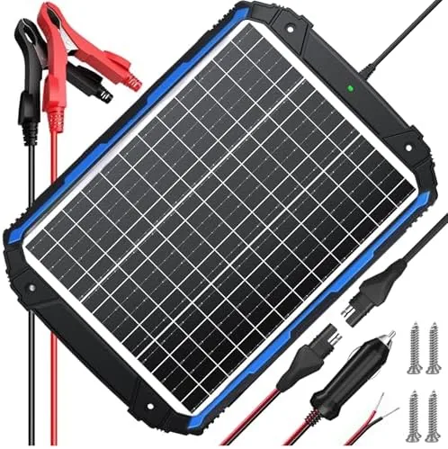 SUNER POWER 25W 12V Solar Battery Charger & Maintainer PRO, Built-in Smart MPPT Controller Review: Tested and Rated