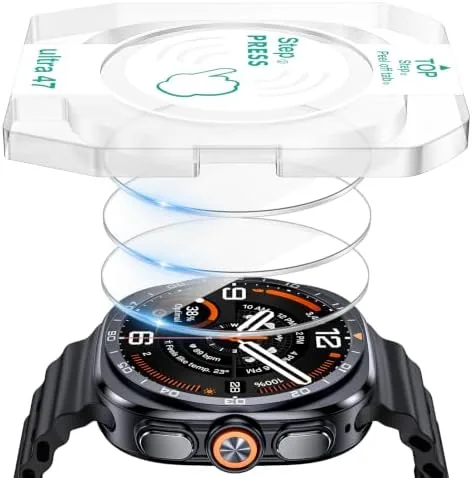 Tensea 3Pack Screen Protector for Samsung Galaxy Watch Ultra 2 47mm 2026 | Tempered Review: Tested and Rated