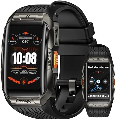 AMAZTIM Smart Watch with GPS, Rugged Outdoor Fitness Watch, 3D Curved Glass | 1.64" Review: Tested and Rated
